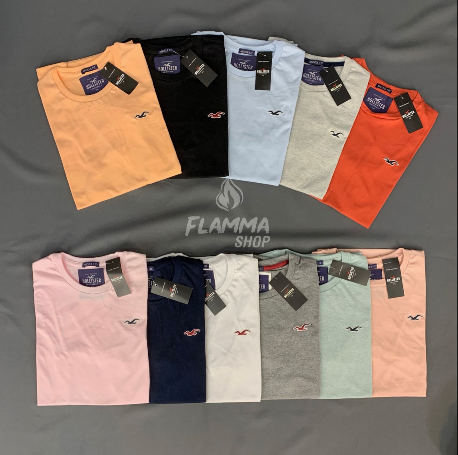 Remeras Hollister Premium 3X2 – Flamma Shop