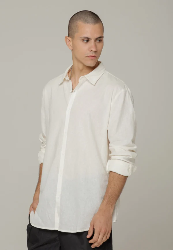 Camisa Stylo Lino Blanca