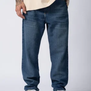 Jean Mom Shelby Azul