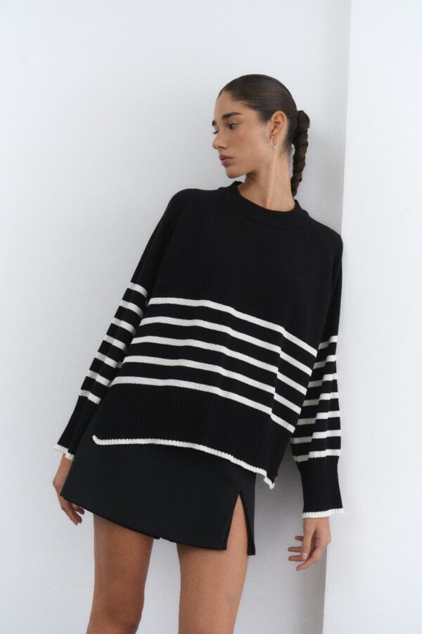 Sweater Rayado Ranglan (4 colores) - Imagen 2