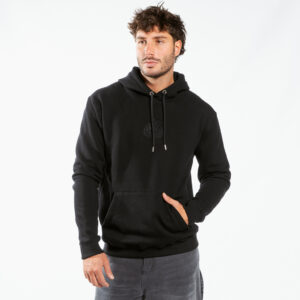 Hoodie Bordado Fire Black