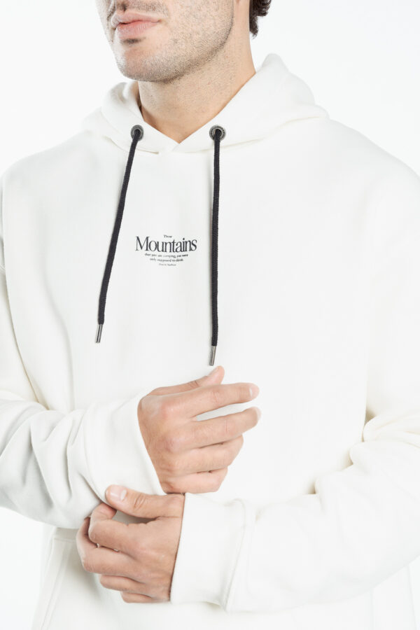 Hoodie Mountains Crudo - Imagen 2