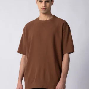 Remera Over Fylo Chocolate