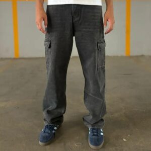 Jean Baggy Cargo Black