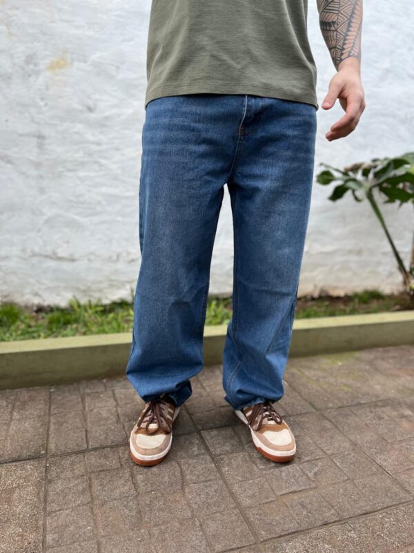 Jean Baggy Blue Lavado - Imagen 2