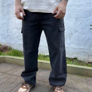 Jean Baggy Cargo Black