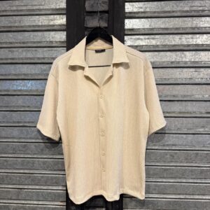 Camisa MC Bambula Beige