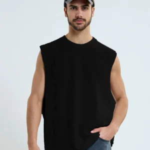 Musculosa Ottoman Negra