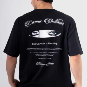 Remera Cosmic Negra