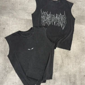 Sudadera Goth Washed