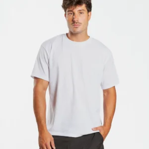 Remera Waffle Reich White