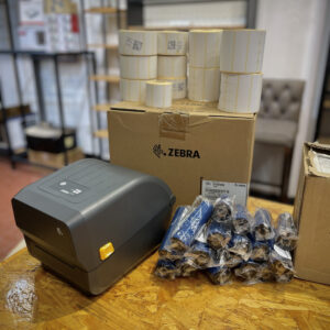 Impresora Zebra ZD220 + Tinta + Etiquetas autoadhesivas